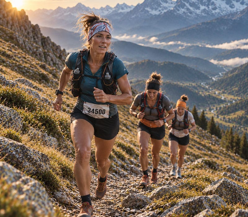 kiprun, trail en montagne